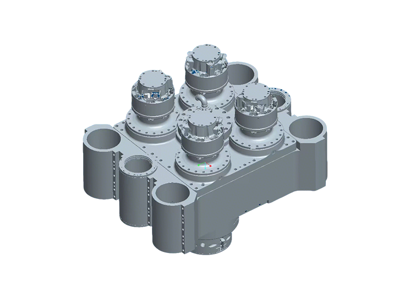 六米反井钻机动力头